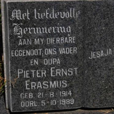 ERASMUS Pieter Ernst 1914-1989