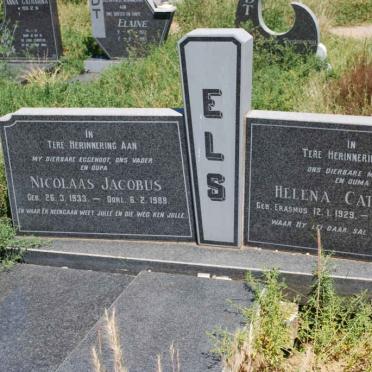 ELS Nicolaas Johannes 1933-1988 &amp; Helena Catharina ERASMUS 1929-