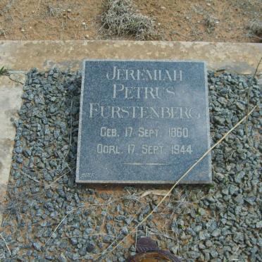 FURSTENBERG Jeremiah Petrus 1860-1944