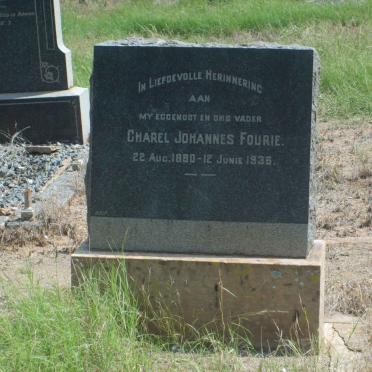 FOURIE Charel Johannes 1880-1936