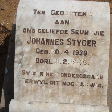 STYGER Johannes 1939-1946