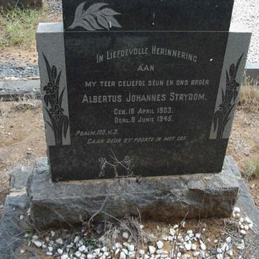 STRYDOM Albertus Johannes 1903-1945