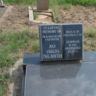 TSALAVOUTAS Joan Angelina 1933-1933