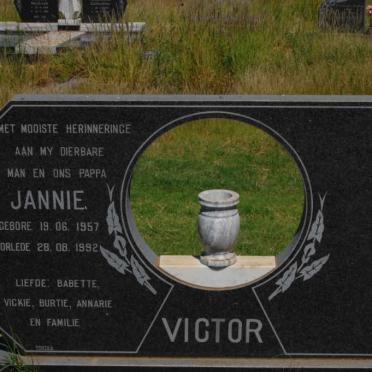 VICTOR Jannie 1957-1992
