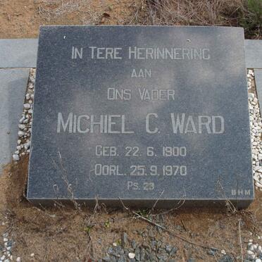 WARD Michiel C. 1900-1970