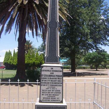 PIENAAR Ezra Andreas 1883-1930