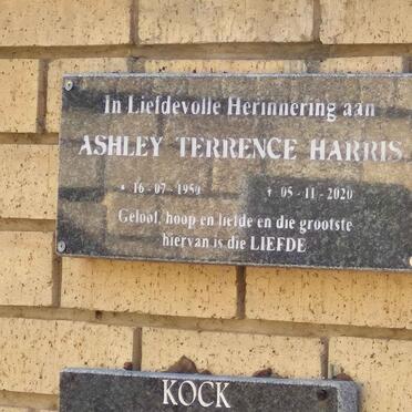 HARRIS Ashley Terrence 1950-2020