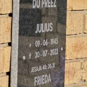 PREEZ Julius, du 1945-2022 & Frieda 1948-