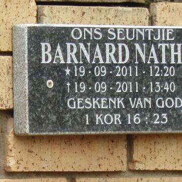 BARNARD Nathan 2011-2011