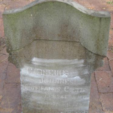 COETZEE Cornelius Johannes Stefanus 1871-1928