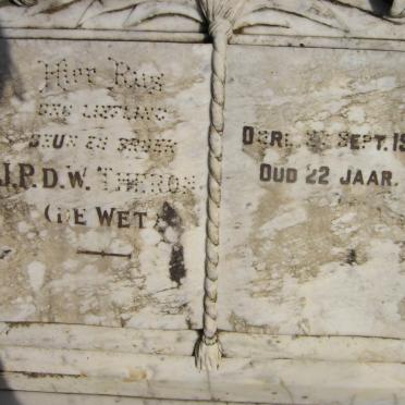 THERON J.P.D.W 1919-1941