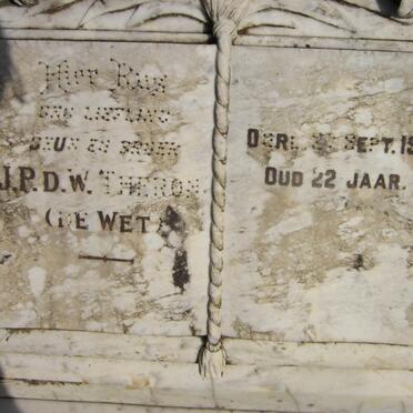 THERON J.P.D.W 1919-1941