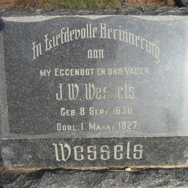 WESSELS J.W. 1858-1927