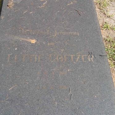 COETZER Lettie 1919-1992