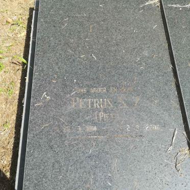 FOURIE Petrus S.Z. 1914-200?