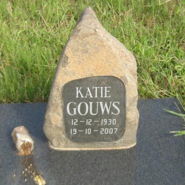GOUWS Piet 1928-2005 &amp; Katie 1930-2007