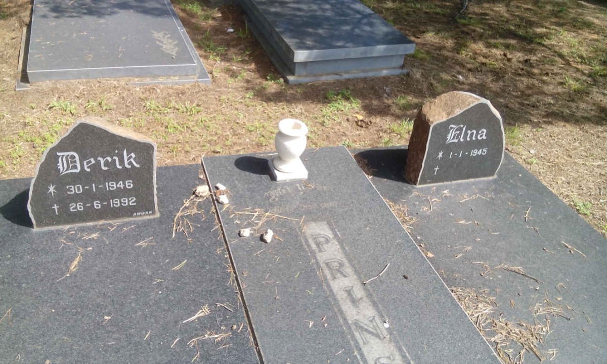 PRINSLOO Derik 1946-1992 &amp; Elna 1945-