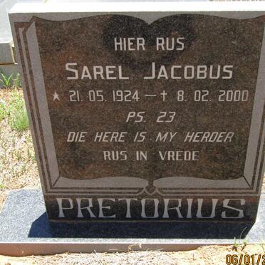 PRETORIUS Sarel Jacobus 1921-2000