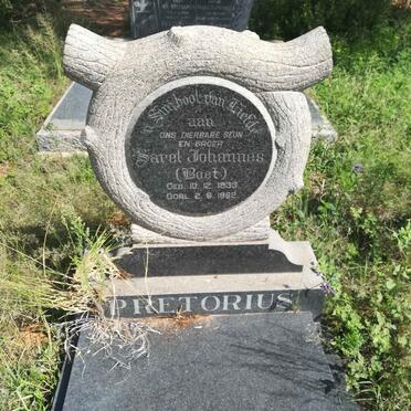 PRETORIUS Sarel Johannes 1933-1962
