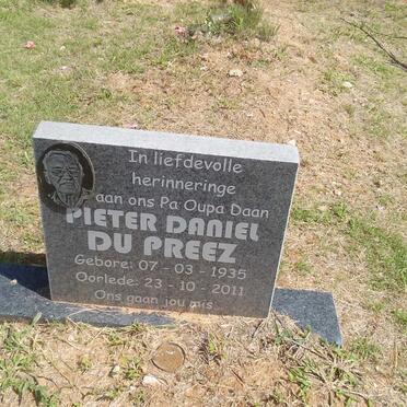 PREEZ Pieter Daniel, du 1935-2011
