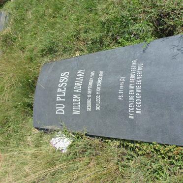 PLESSIS Willem Adriaan, du 1955-2011