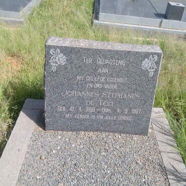 TOIT Johannes Stephanus, du 18?8-1967