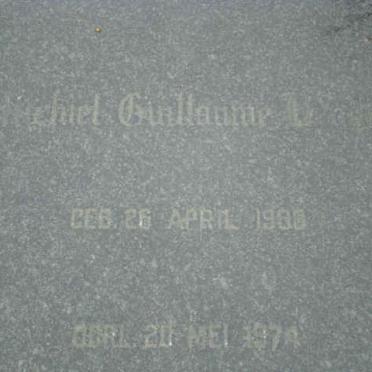 BENDER Michiel Guillaume L. 1900-1974