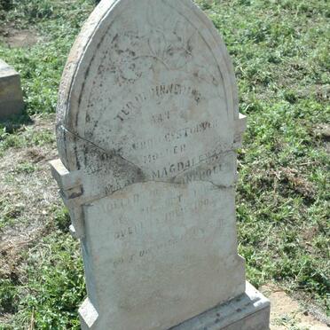 MOLLER Maria Magdalena nee SWANEPOEL 186?-1903