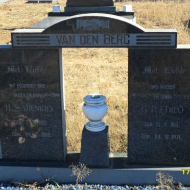 BERG H.S., van den 1913-1958 &amp; G.P. 1916-1971