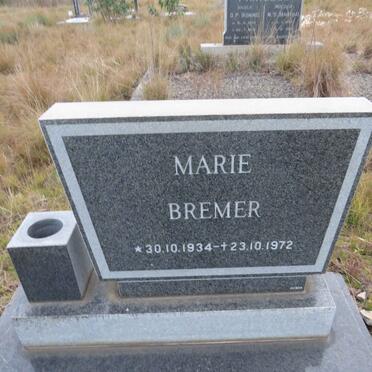 BREMER Marie 1934-1972