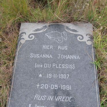 HENNOP Susanna Johanna nee DU PLESSIS 1907-1991