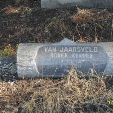 JAARSVELD Renier Johannes, van 1890-1967