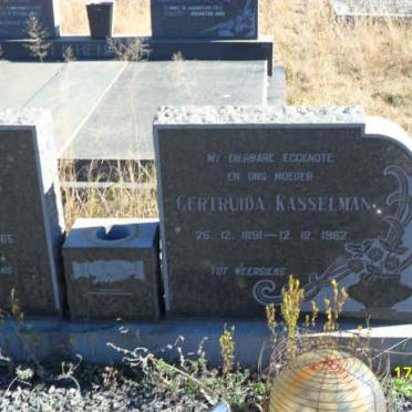 KASSELMAN Gertruida 1891-1962