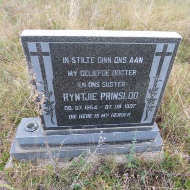 PRINSLOO Ryntjie 1954-1997