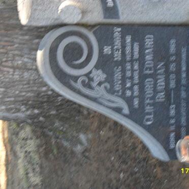 RUDMAN Clifford Edward 1918-1989