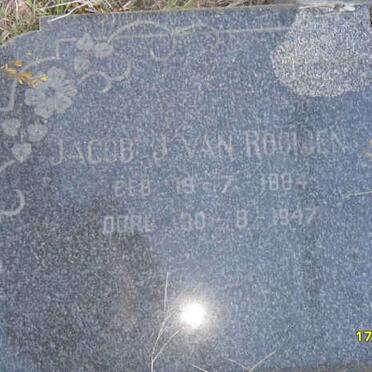 ROOYEN Jacob J., van 1884-1947