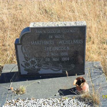 THEUNISSEN Marthinus Wilhelmus 1886-1964