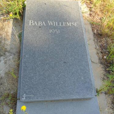WILLEMSE Baba 1951-1951