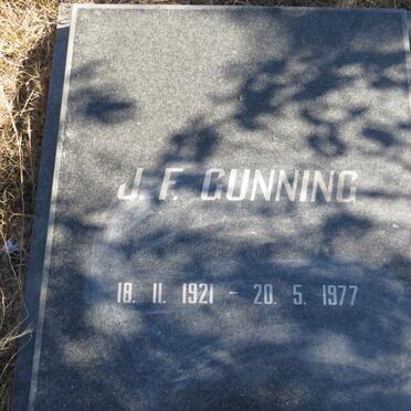 GUNNING J.F. 1921-1977