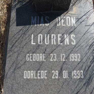 LOURENS Mias Deon 1992-1993