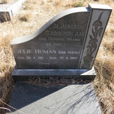 HUMAN Cielie nee VENTER 1915-1984