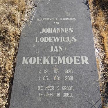 KOEKEMOER Johannes Lodewicus 1920-2001