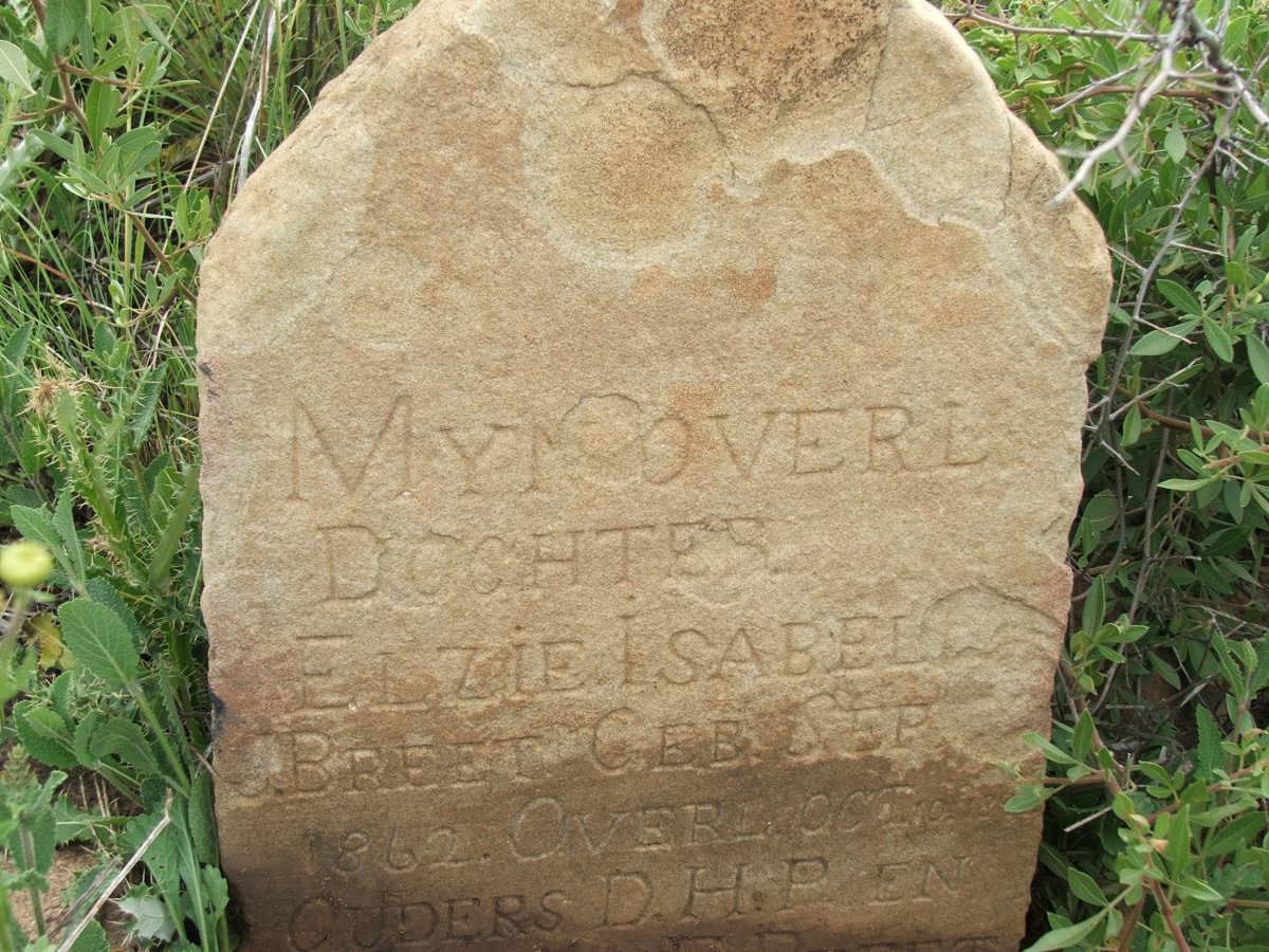 BREET Elzie Isabell J. 1862-1865