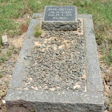 COETZER Baba 1955-1955