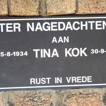 KOK Tina 1934-2004