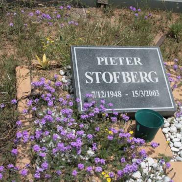 STOFBERG Pieter 1948-2003