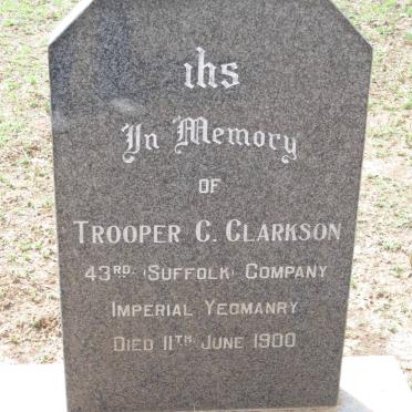 CLARKSON C. -1900