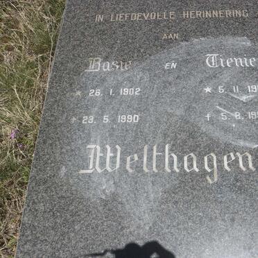 WELTHAGEN Basie 1902-1990 &amp; Tienie 1911-1996