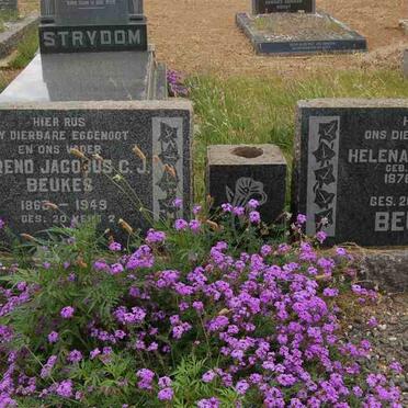 BEUKES Barend Jacobus C.J. 1863-1949 &amp; Helena Gertruida VOSLOO 1876-1951