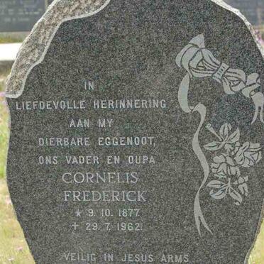 BOTHA Cornelis Frederick 1877-1962